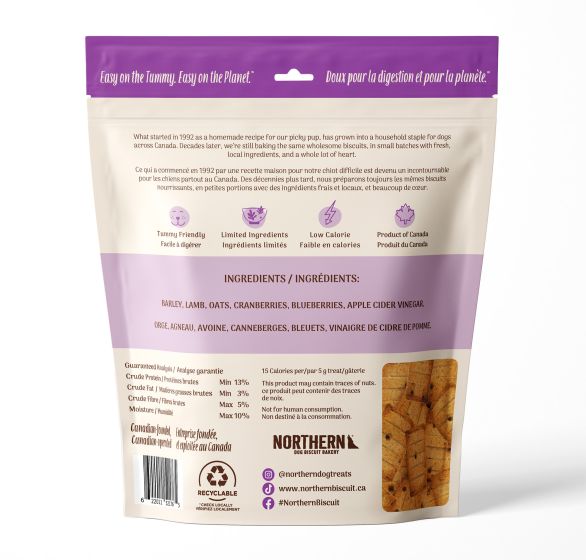 Northern Pet Lamb Berry Biscuits Dog 500g