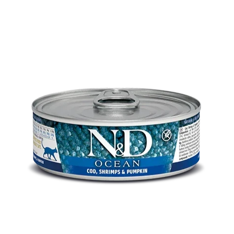 Farmina - Ocean - Wet Cat Food - Cod, Shrimp & Pumpkin 2.8oz