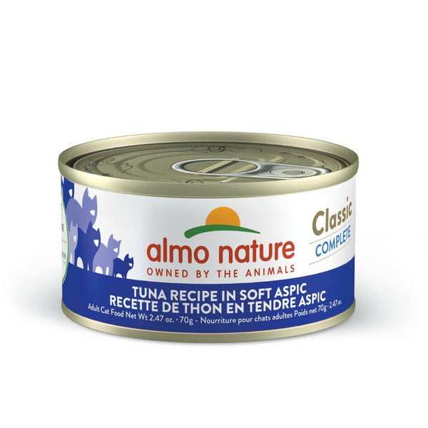 Almo Nature - Classic Complete Tuna Recipe in Soft Aspic Cat Can 70g