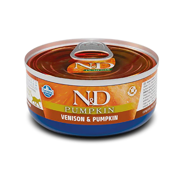 Farmina - Pumpkin - Wet Cat Food - Venison, Apple & Pumpkin 2.8oz
