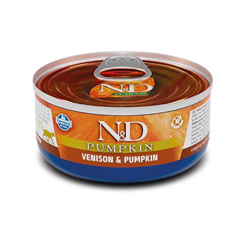 Farmina - Pumpkin - Wet Cat Food - Venison, Apple & Pumpkin 2.8oz