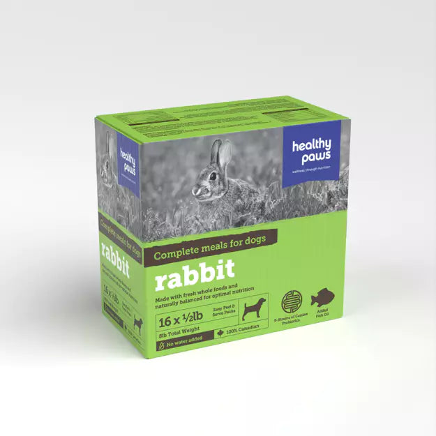 Healthy Paws - Complete Dog Dinner Rabbit