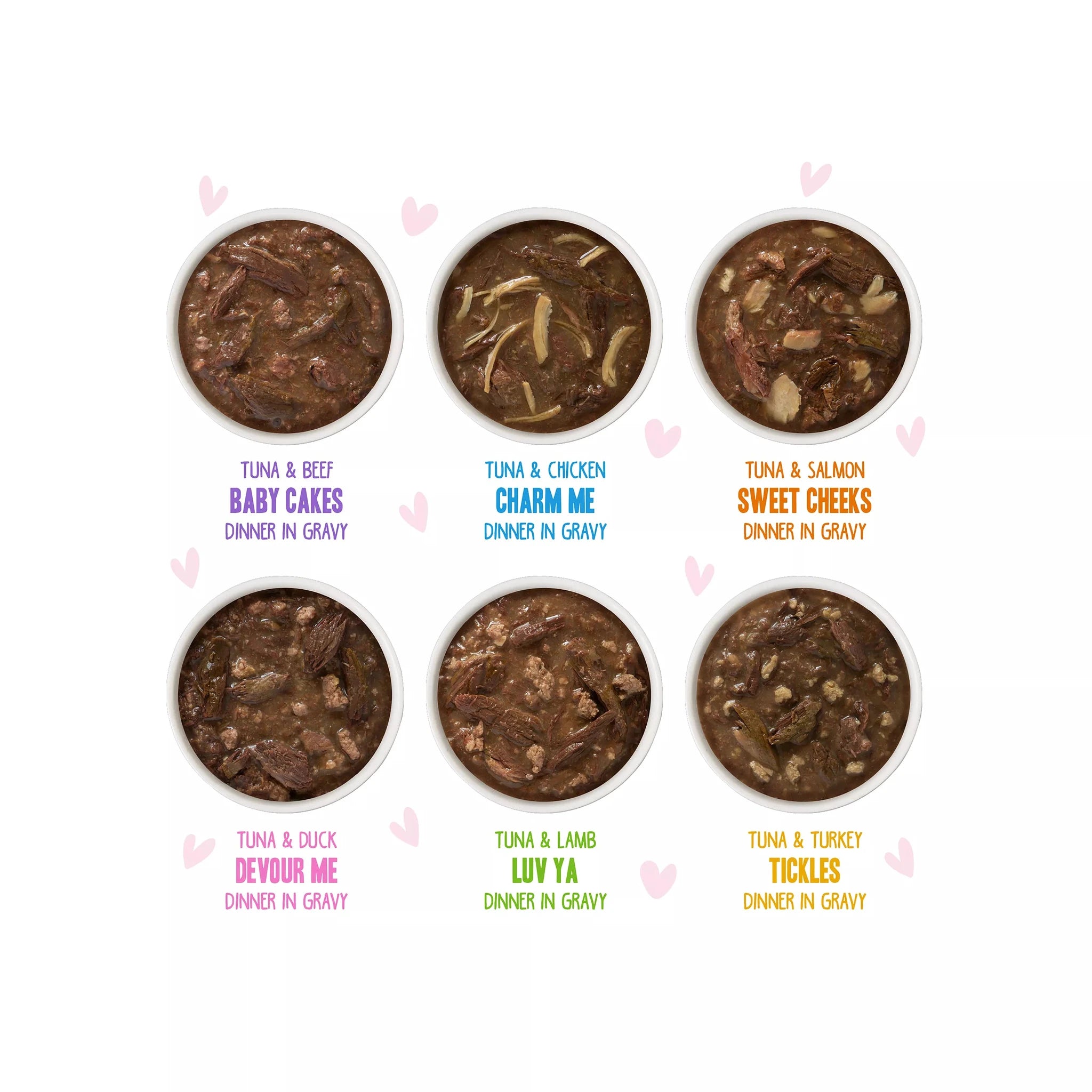 Weruva Best Feline Friend OMG Rainbow A Gogo Variety Pack (12*3oz pouches) by Weruva