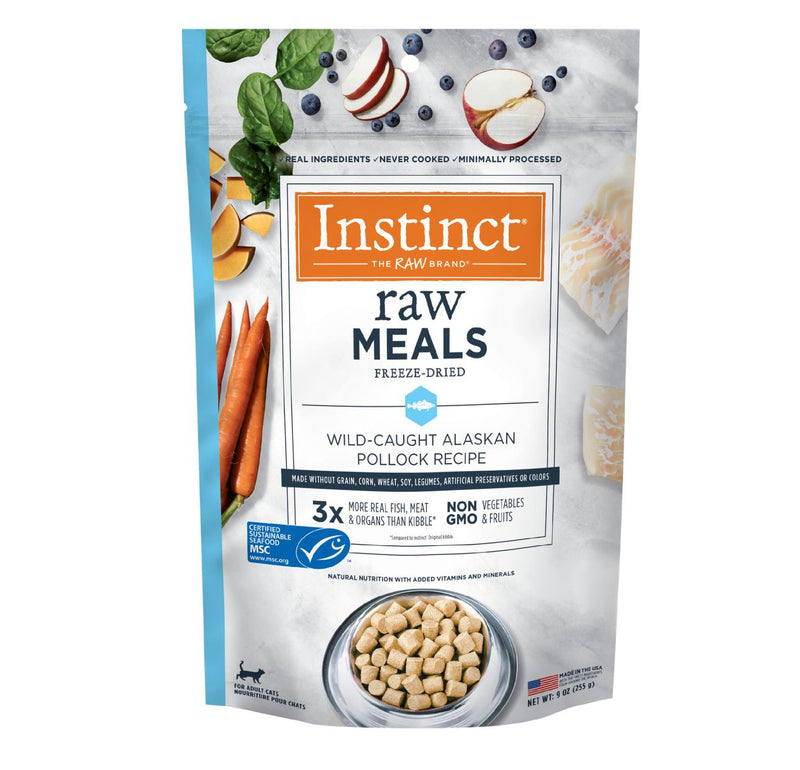 Instinct - Raw Freeze Dried Meals Pollock Cat