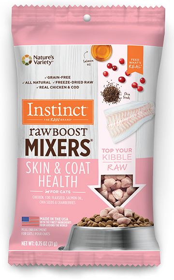 Instinct - Raw Boost Mixers Grain Free Skin And Coat Health Cat