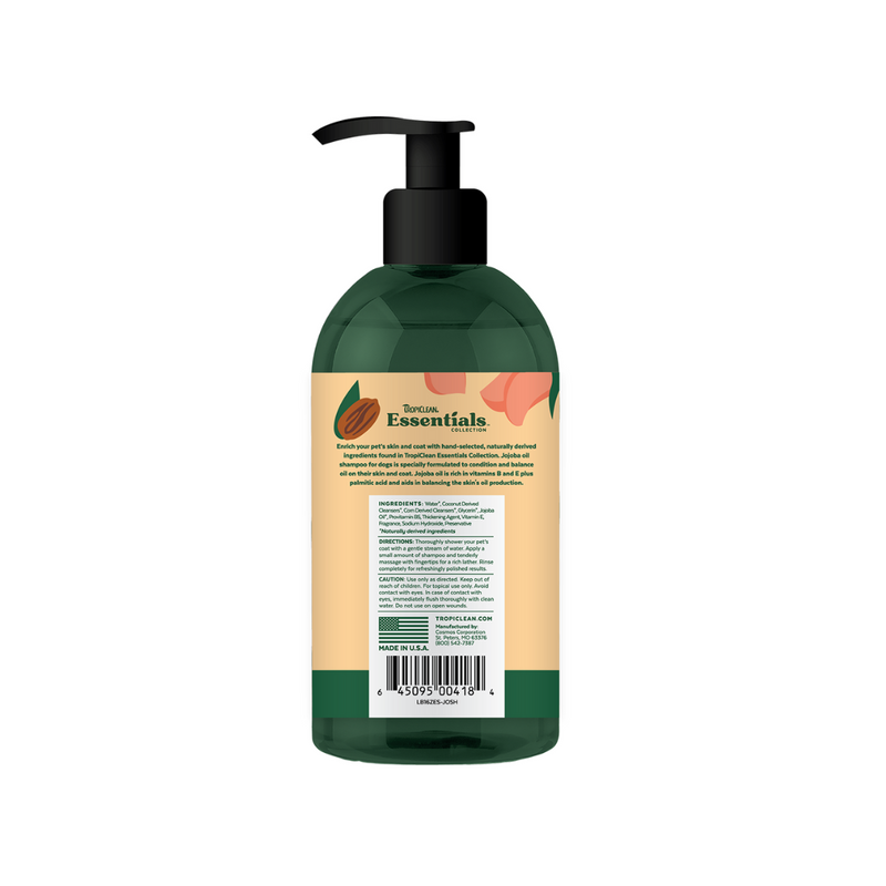 TropiClean - Essentials Jojoba Shampoo