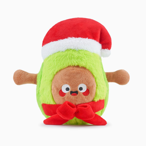 Hugsmart Fuzzy Friendz Happy Woofmas - Avocado Santa