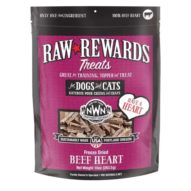 Northwest Naturals Freeze-Dried Treats - Beef Heart 85g by Northwest Naturals