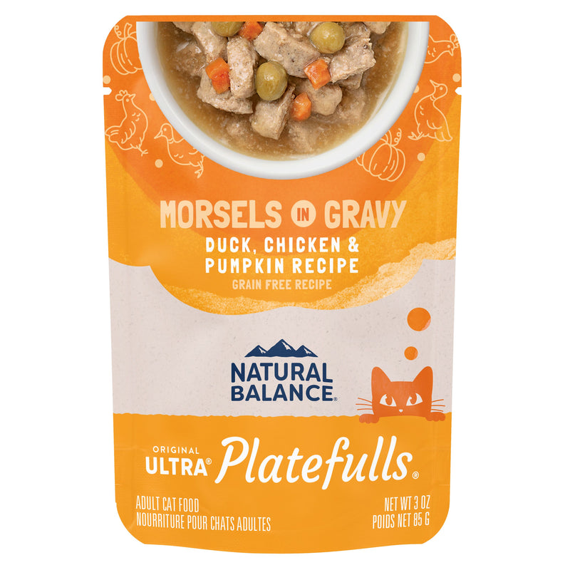 Natural Balance - Platefulls Indoor Duck Chicken And Pumpkin In Gravy