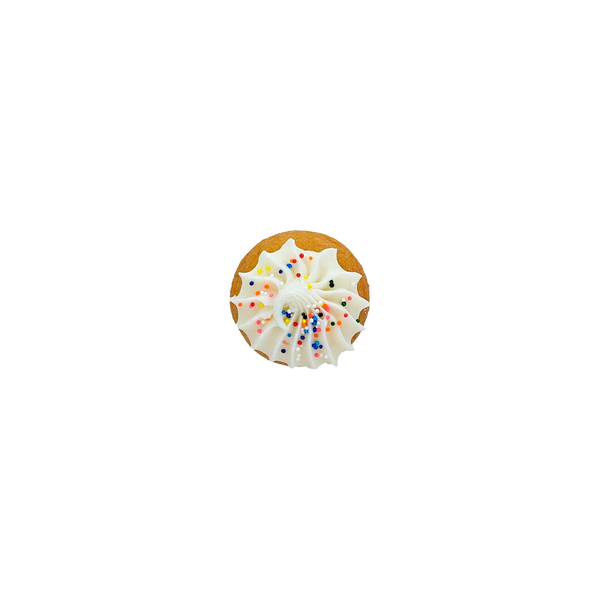 B&R - Sprinkled 3D Vanilla Medium Cupcake