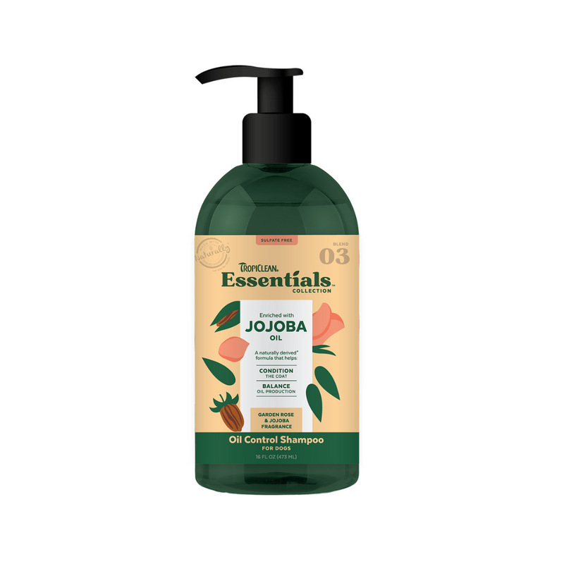 TropiClean - Essentials Jojoba Shampoo