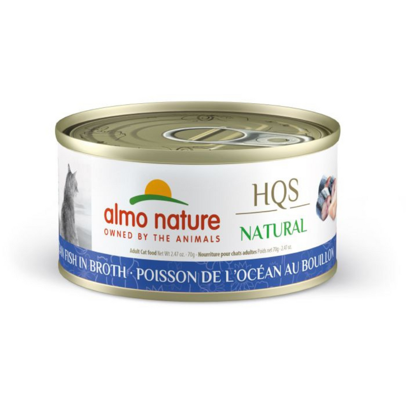 Almo Nature - HQS Natural Cat Food - Ocean Fish In Broth