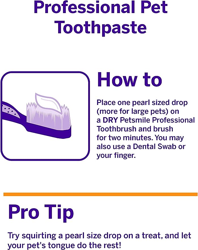 Petsmile Professional Toothpaste - Say Cheese, 4.2 Oz