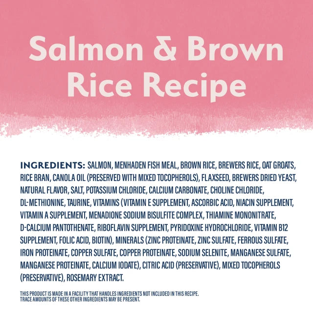 Natural Balance - Salmon & Brown Rice Recipe Adult