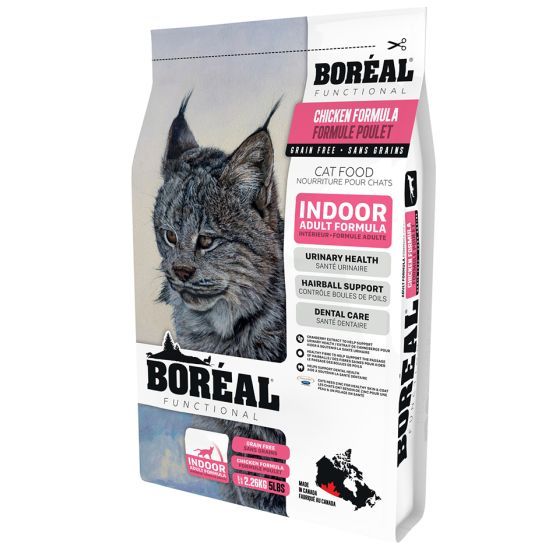 Boreal Functional, Indoor, All Breeds, Chicken Formula Dry Cat Food