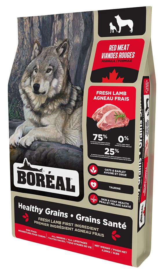 Boreal Healthy Grains Red Meat Dog 2.26kg