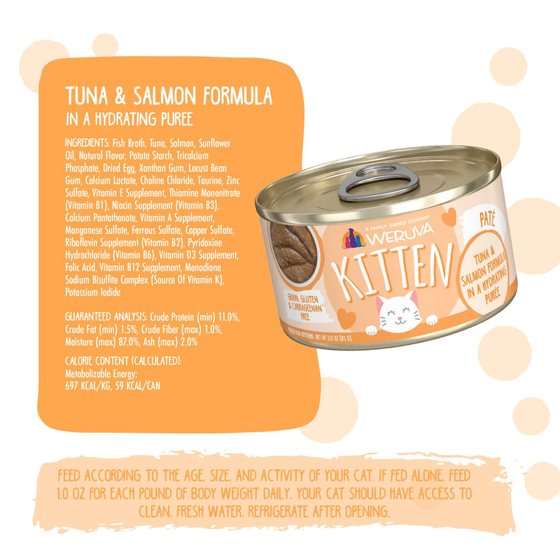 Weruva - Kitten - Tuna & Salmon Formula