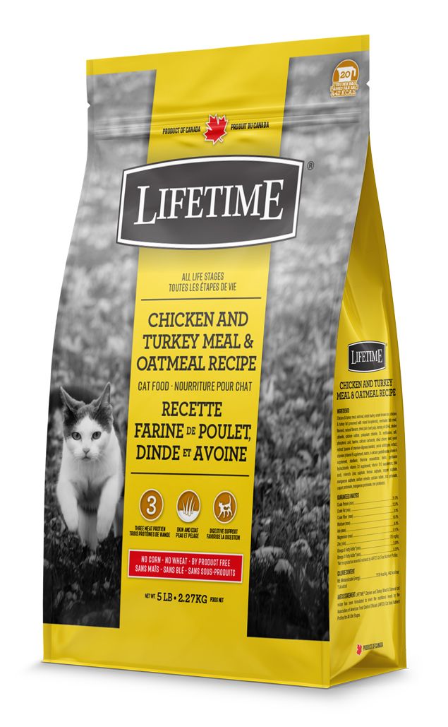 Lifetime All Life Stages Chicken Turkey And Oatmeal Cat 2.27kg