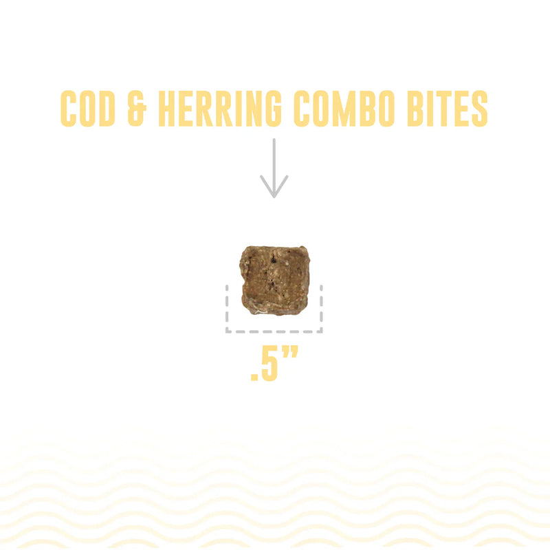 Icelandic+ - Cod & Herring Combo Bites Fish Dog Treat 100g