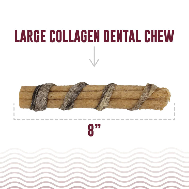 Beef Collagen Dental Chew Wrapped With Cod Skin