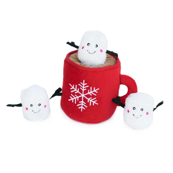 Zippy Paws Holiday Burrow - Hot Cocoa