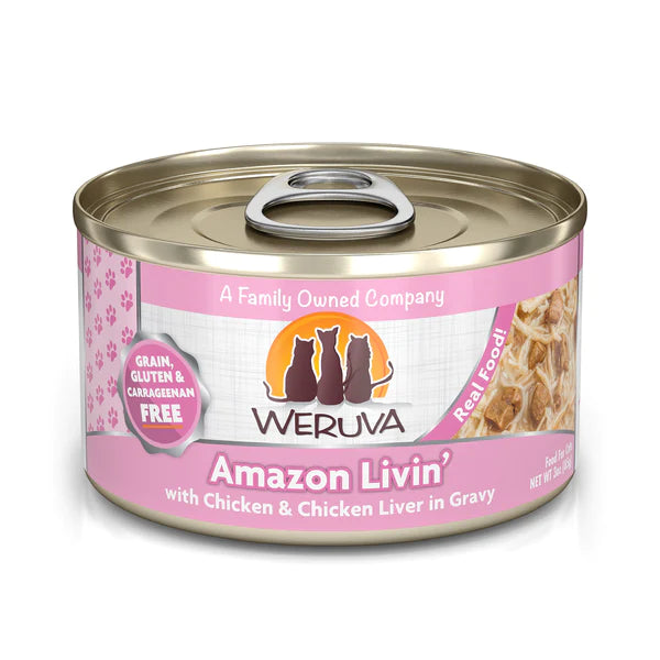 Weruva Classic - Amazon Livin' with Chicken & Chicken Liver in Gravy