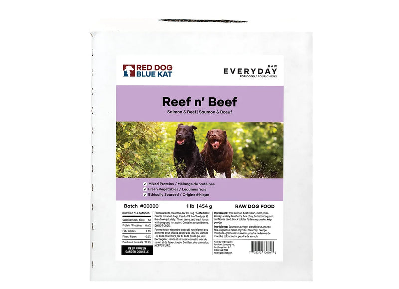 RDBK - Everyday Raw - Beef & Salmon Blend (Reef n' Beef)