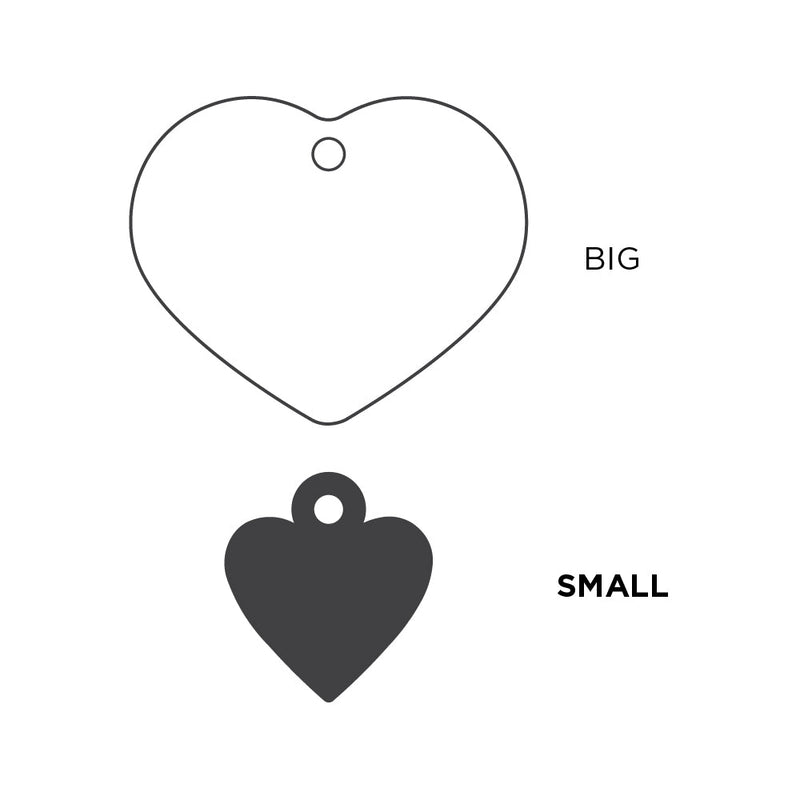 MyFamily - Basic Aluminum Heart