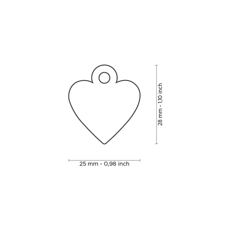 MyFamily - Basic Aluminum Heart