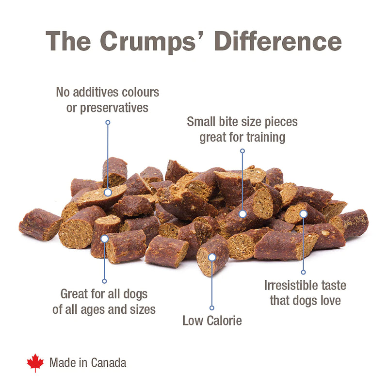 Crumps Naturals - Semi Moist Beef Mini Trainers 132g