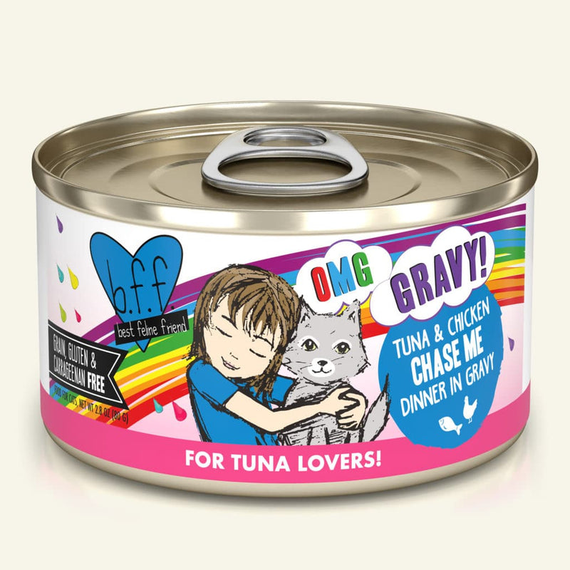 B.F.F. - Tuna & Chicken Chase Me Tuna & Chicken Dinner in Gravy