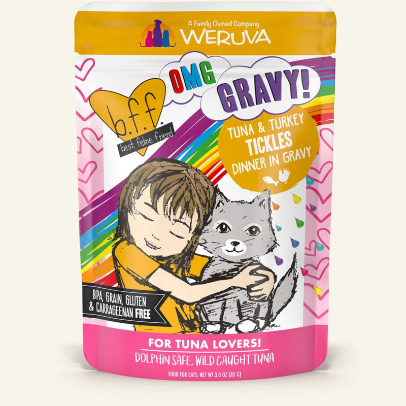 B.F.F. - Tuna & Turkey Tickles Tuna & Turkey Dinner in Gravy