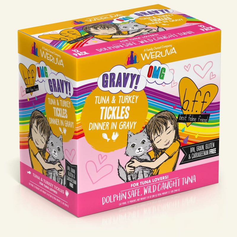 B.F.F. - Tuna & Turkey Tickles Tuna & Turkey Dinner in Gravy