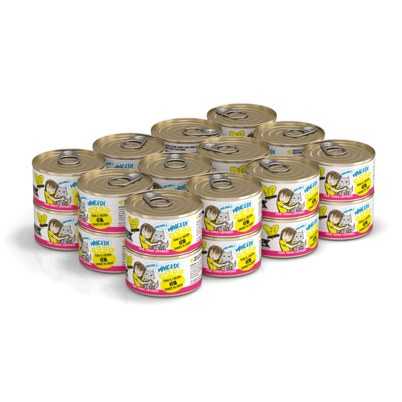 B.F.F. - Tuna & Chicken 4Eva Tuna & Chicken Dinner in Gravy (3.0 oz Can)