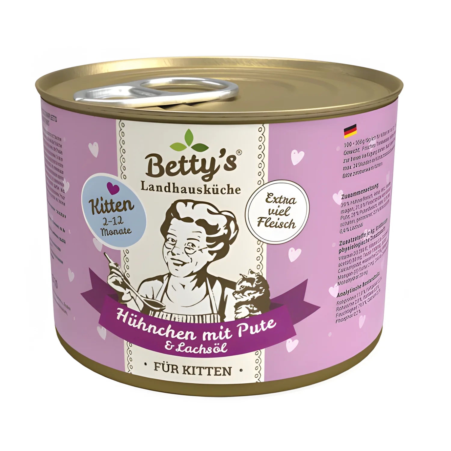 Betty's Country Kitchen for Kitten - Chicken with Turkey (200g)