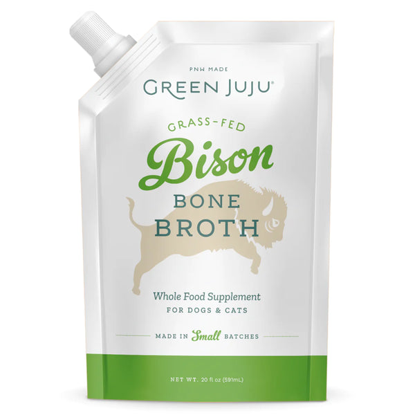 Green Juju - Bison Bone Broth (Frozen)