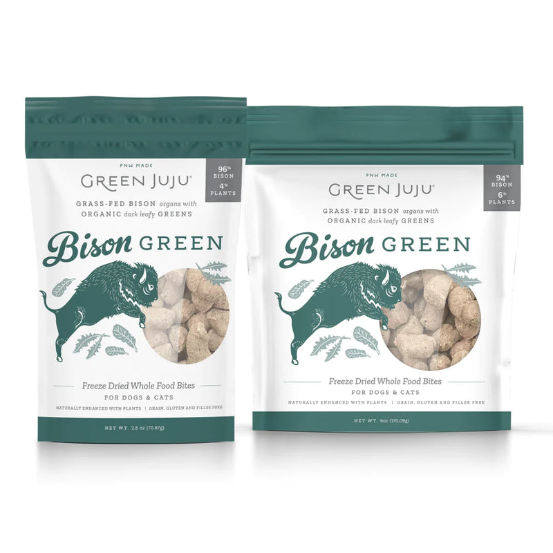 Green Juju - Freeze-Dried Bison Green Bites 71g