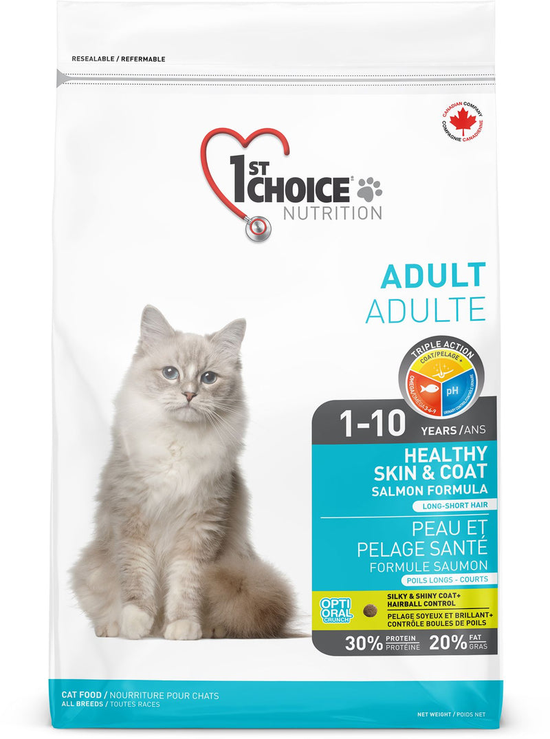 1st Choice Adult Healthy Skin And Coat Salmon Cat 2.72kg