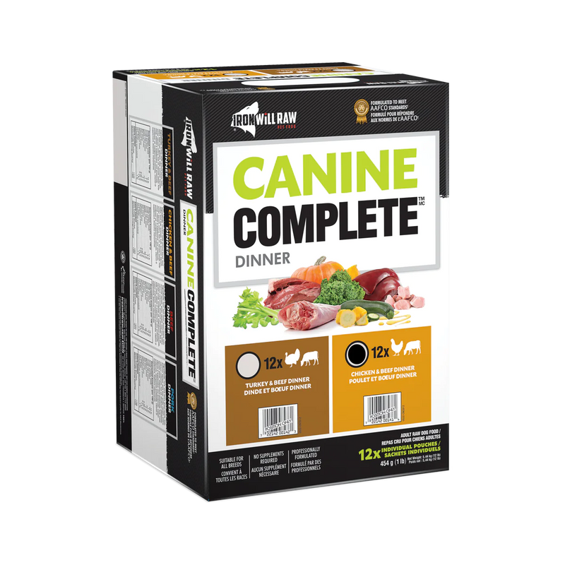 Iron Will - Canine Complete Chicken & Beef dinner 12lb