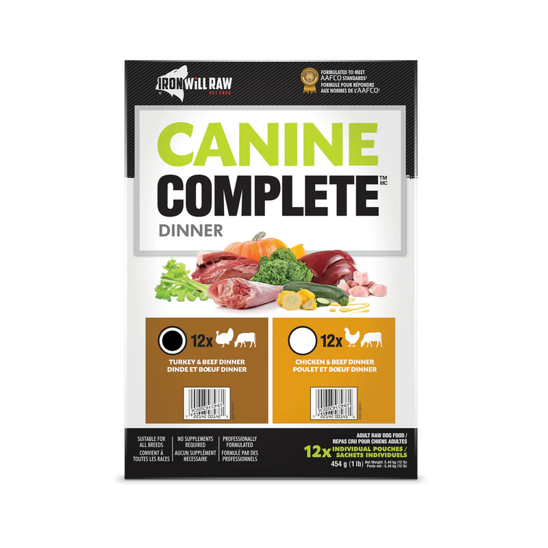 Iron Will - Canine Complete Turkey & Beef 12lb