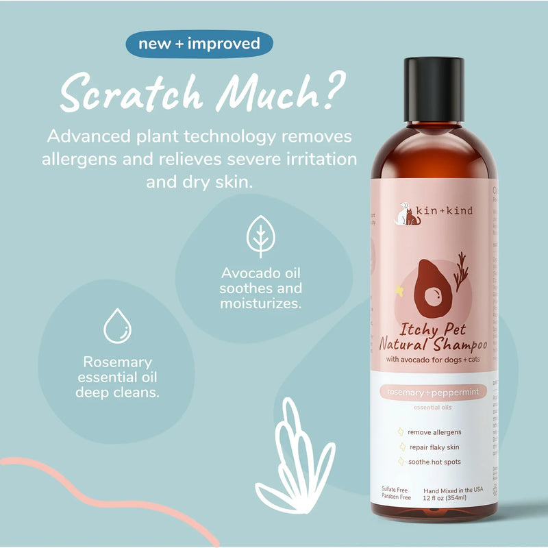 Itchy Pet Shampoo (Rosemary+Peppermint)