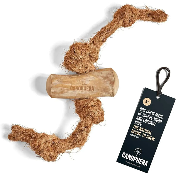 Canophera – Natural Desire To Chew – Dog Chew Stick Made of Coffee Tree Wood & Natural Coconut Husk