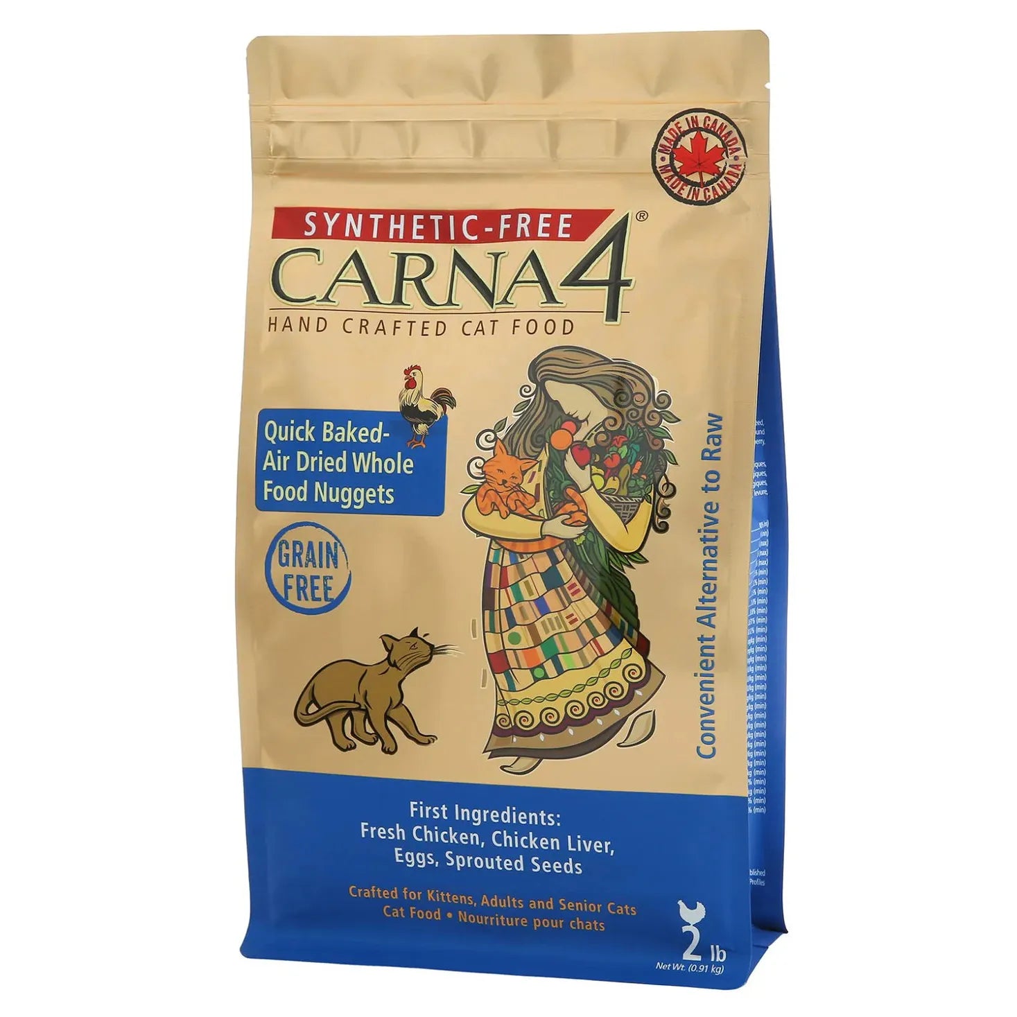 Carna4 - Nourriture pour chats artisanale au poulet