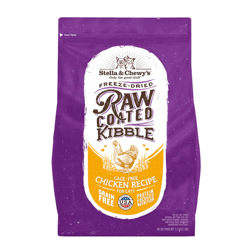 Stella & Chewy - Cage-free Chicken Raw Coated Kibble Dry Food