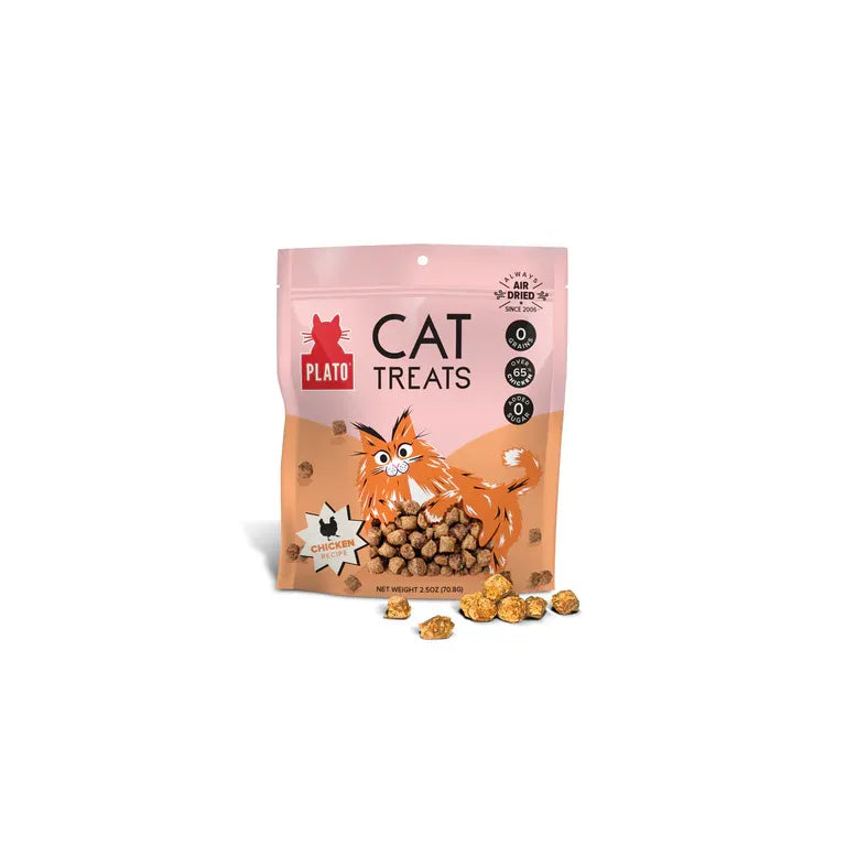 Plato Pet Treats Air-Dried Chicken Cat Treats 70g