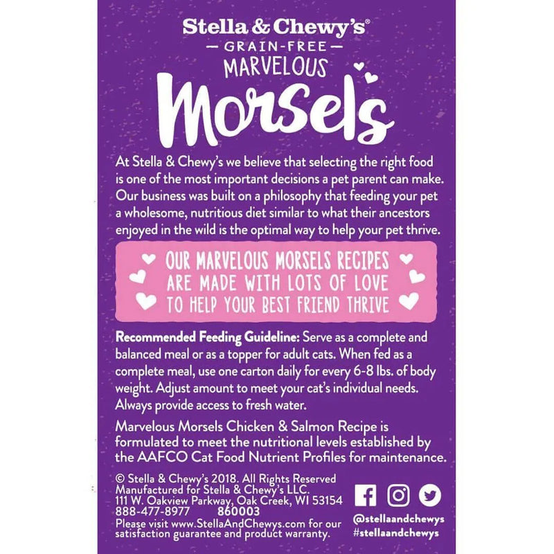 Stella & Chewy's - Chicken & Salmon Medley Morsels 5.5oz
