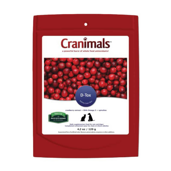 Cranimals - D-Tox Spirulina Pet Supplement (For Dogs and Cats)