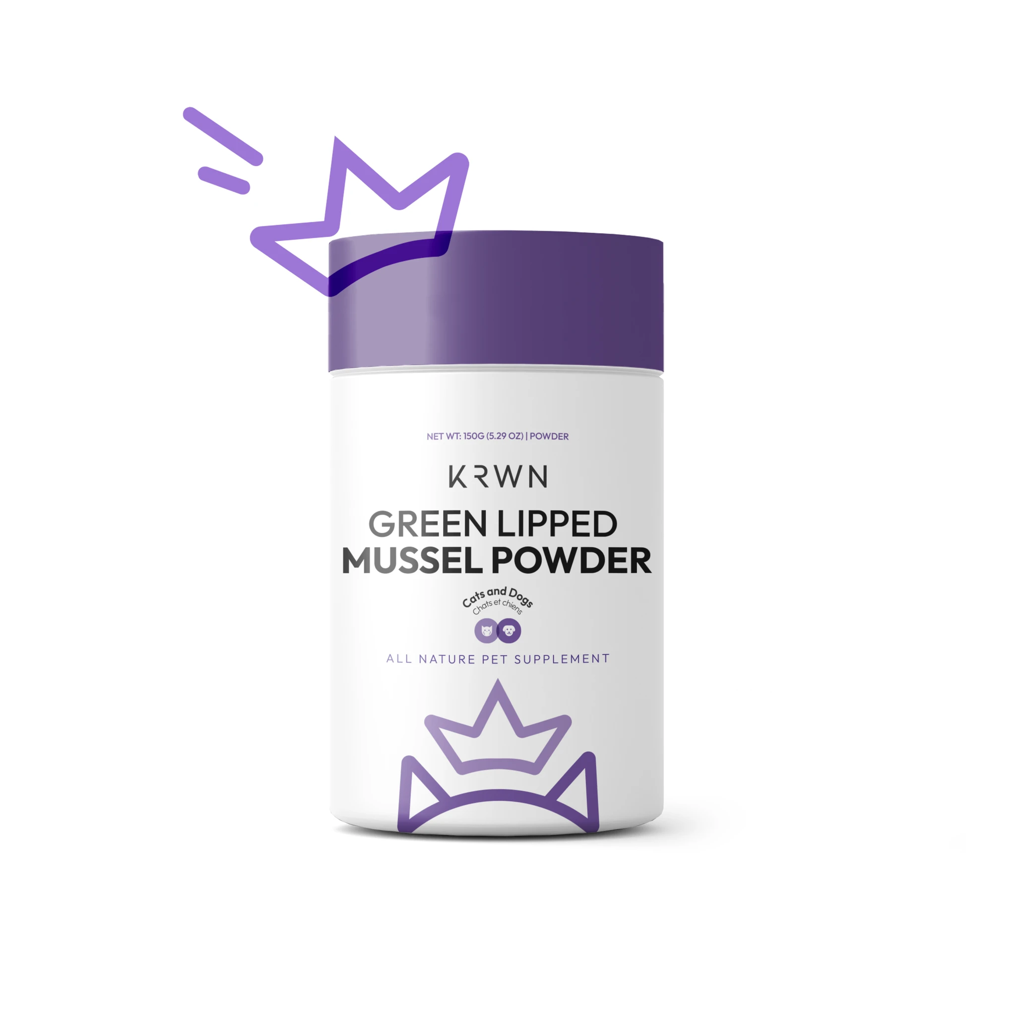 KRWN Green Lipped Mussel Powder by KRWN