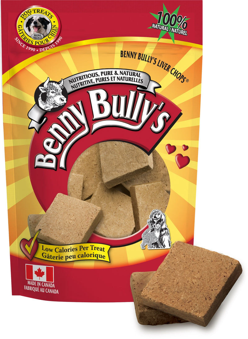 Benny Bully Liver Chops Original Dog 40g