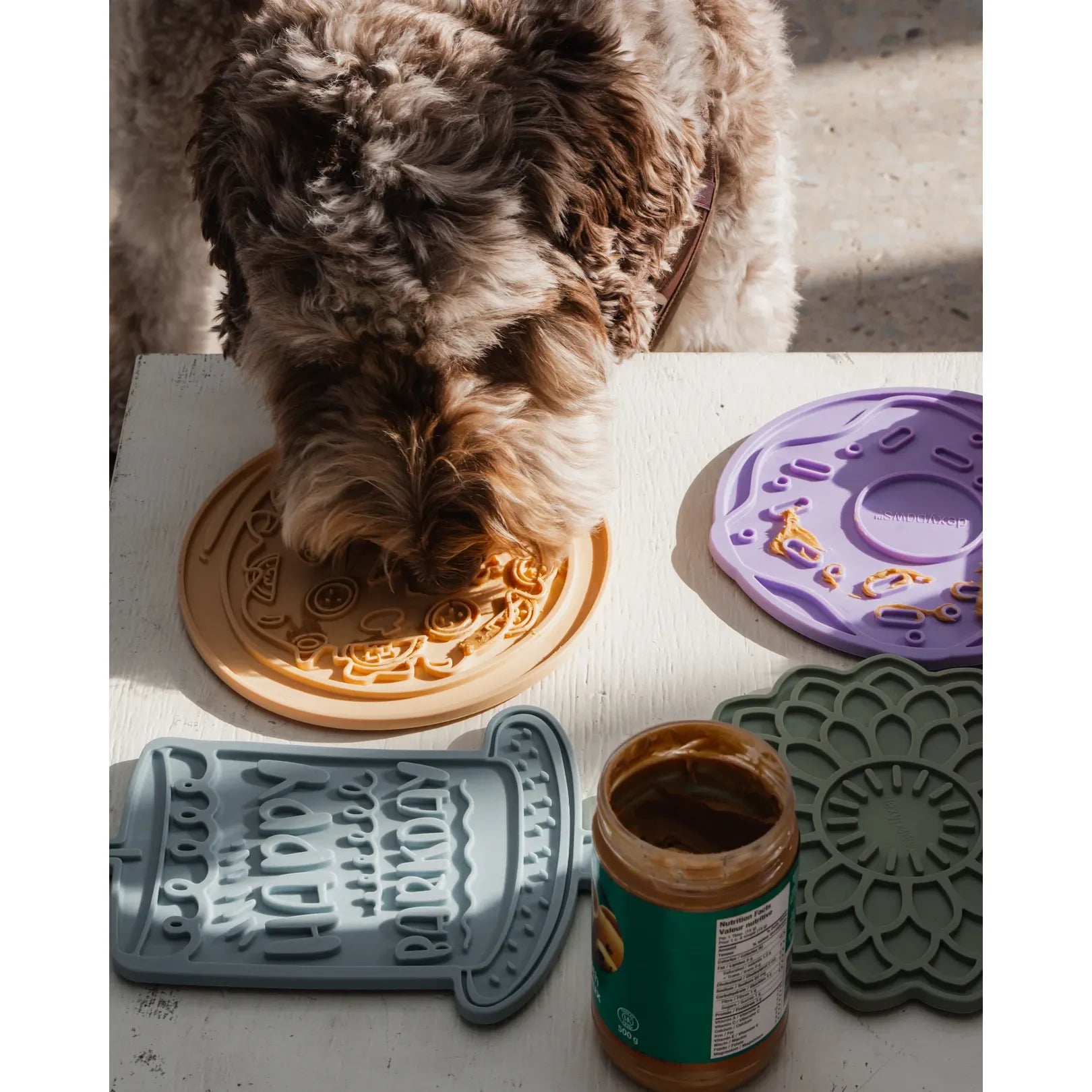 Dexypaws PUP-peroni Enrichment Lick Mat